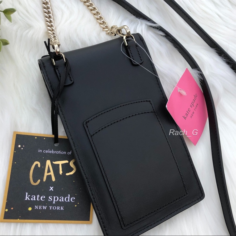 Kate Spade Meow Cat North South Phone Crossbody - Picture 6 of 8